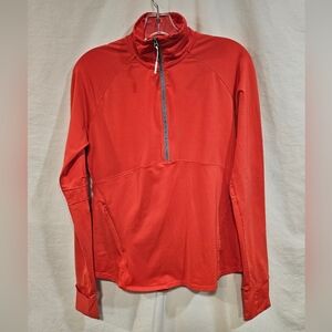 ATHLETA Womens Coral Half-Zip Jacket